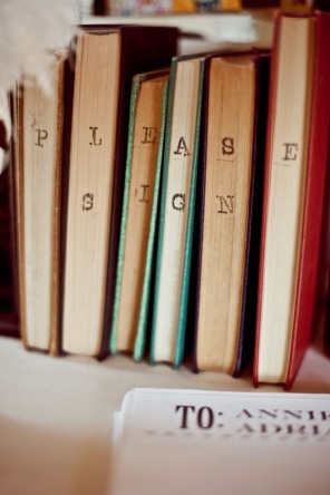 ksiażki jako temat przewodni ślubu i wesela 16