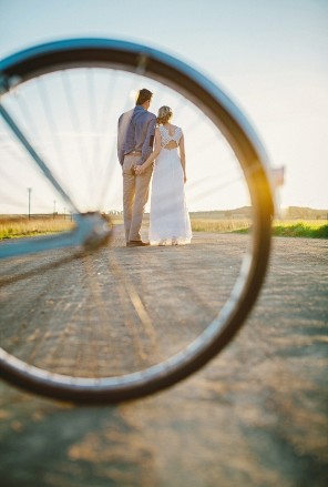rower jako temat  przewodni ślubu i wesela 2
