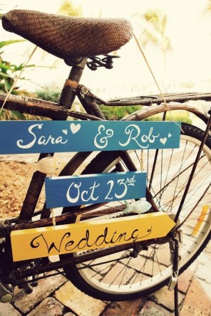 rower jako temat  przewodni ślubu i wesela 9