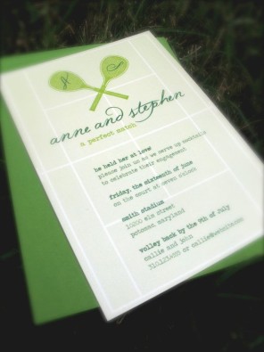 tenis jako temat przewodni ślubu i wesela 5