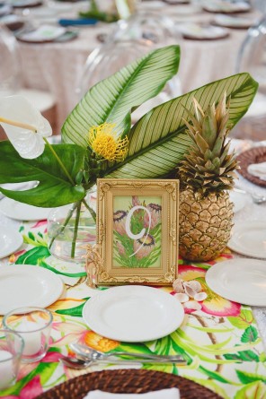 ananas jako motyw przewodni ślubu i wesela 15