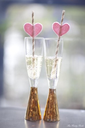 kieliszki do szampana dla pary młodej ślub i wesele