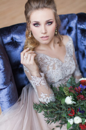 ślub-vintage-złoto-granat-a-nuż-nie-róż 23