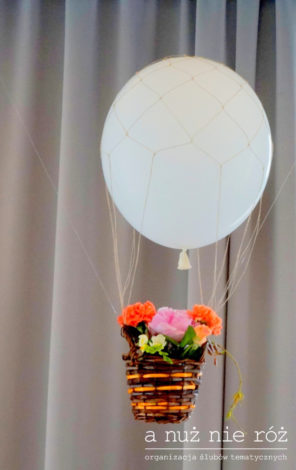 balony podróże koszyk z kwiatami motyw przewodni ślubu i wesela 1 (12)