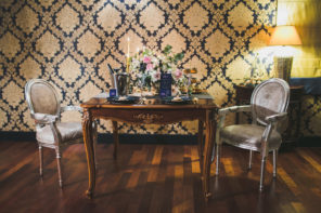 granat złoto pudrowy róż ślub wesele sesja nocna 11