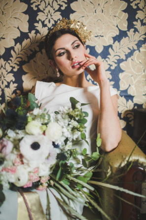 granat złoto pudrowy róż ślub wesele sesja nocna 5