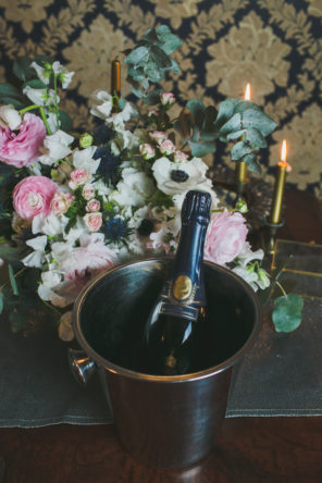 granat złoto pudrowy róż ślub wesele sesja nocna 6